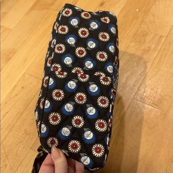 Vera Bradley Shoulder Crossbody Bag in the Retired “Night Owl” Print - Picture 8 of 9